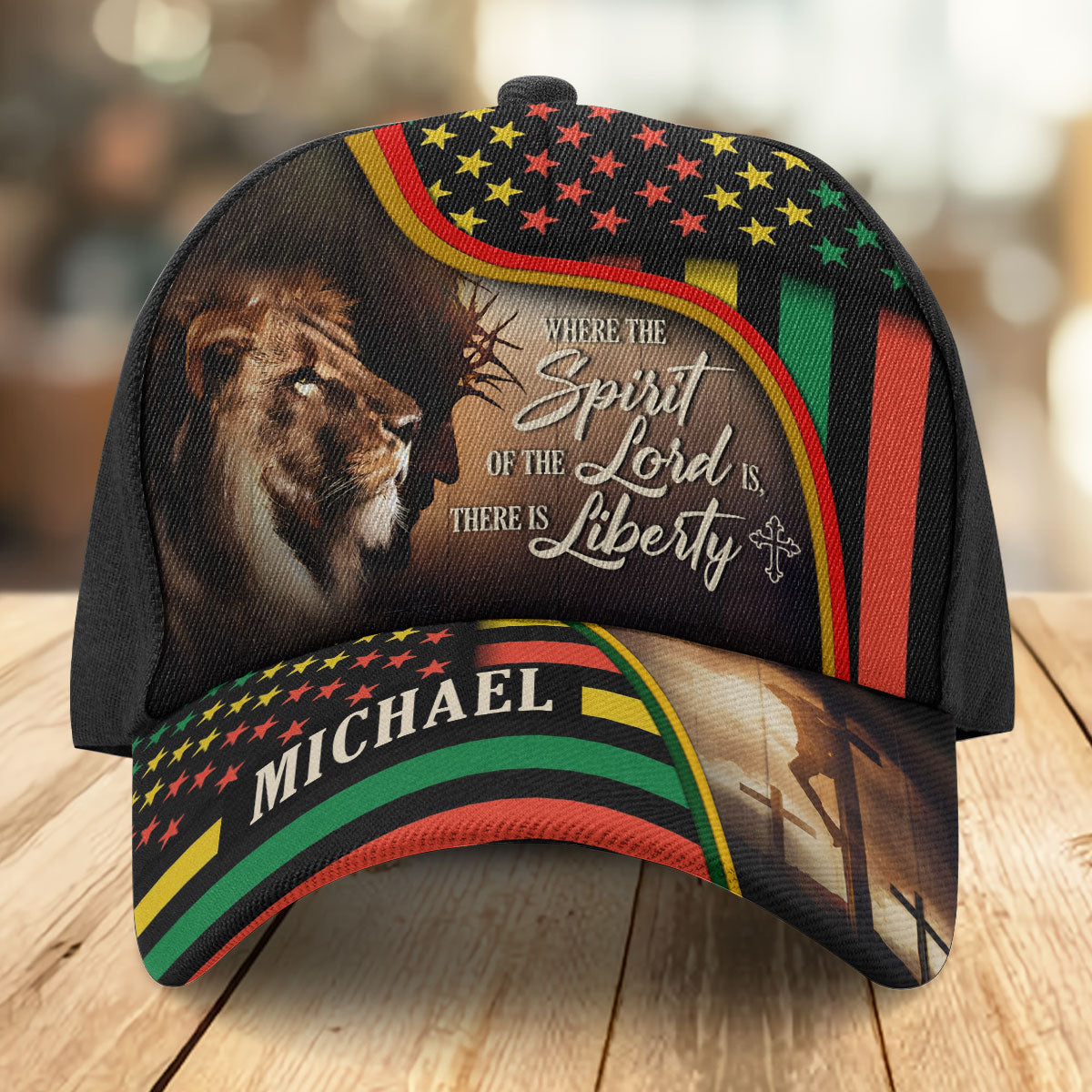 Where The Spirit Of The Lord Is There Is Liberty - Personalized Classic Cap