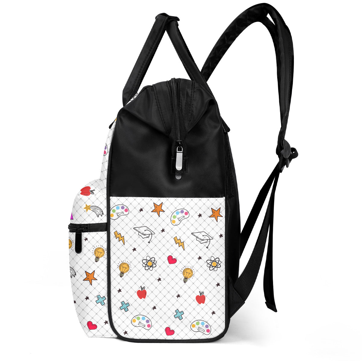 Teacher Nutrition Facts - Personalized Duckbilled Backpack