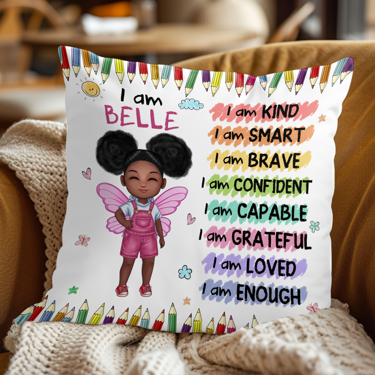 I Am - Personalized Pillow