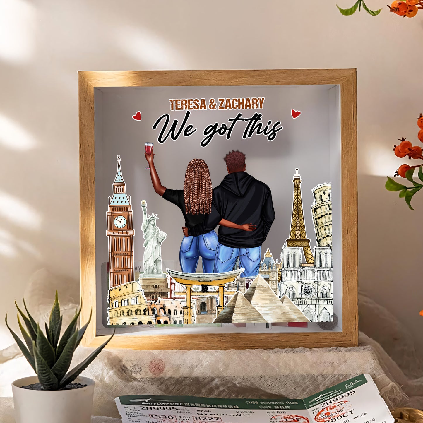 You And Me We Got This - Personalized Memory Box