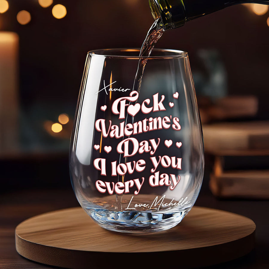 Three personalized Queen glasses for August, September and October