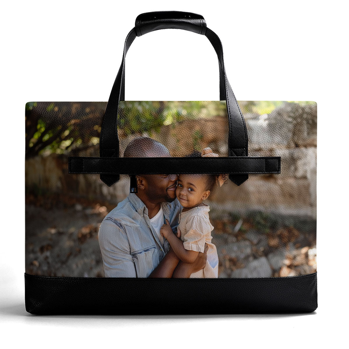Custom Photo - Personalized Men Briefcase SBMBCM03