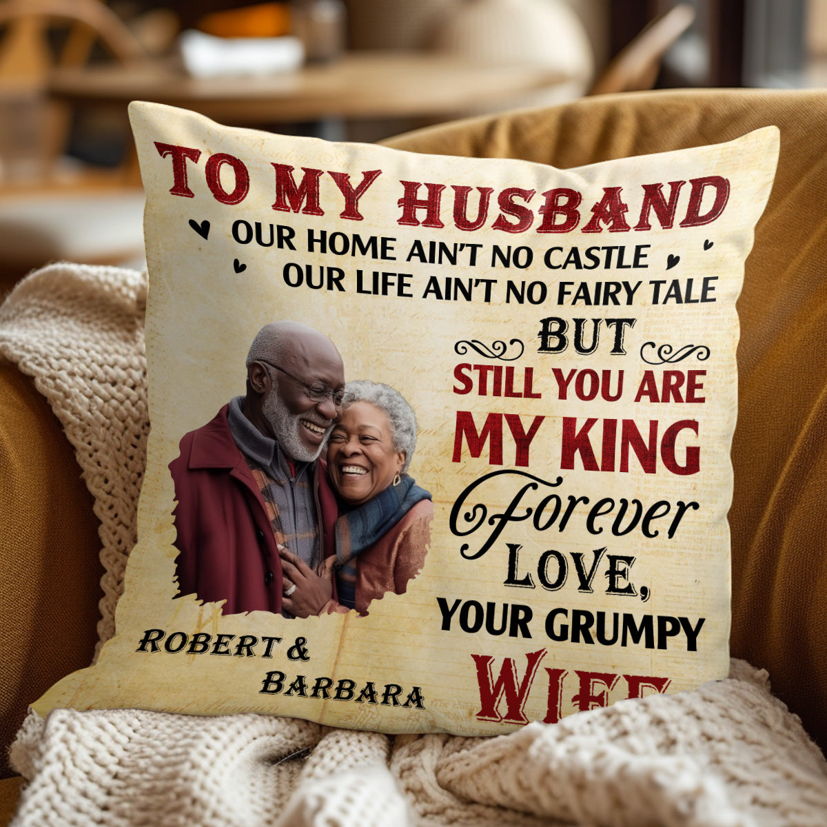 Still You Are My Queen - Personalized Pillow