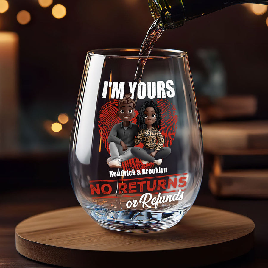 Three personalized Queen glasses for August, September and October