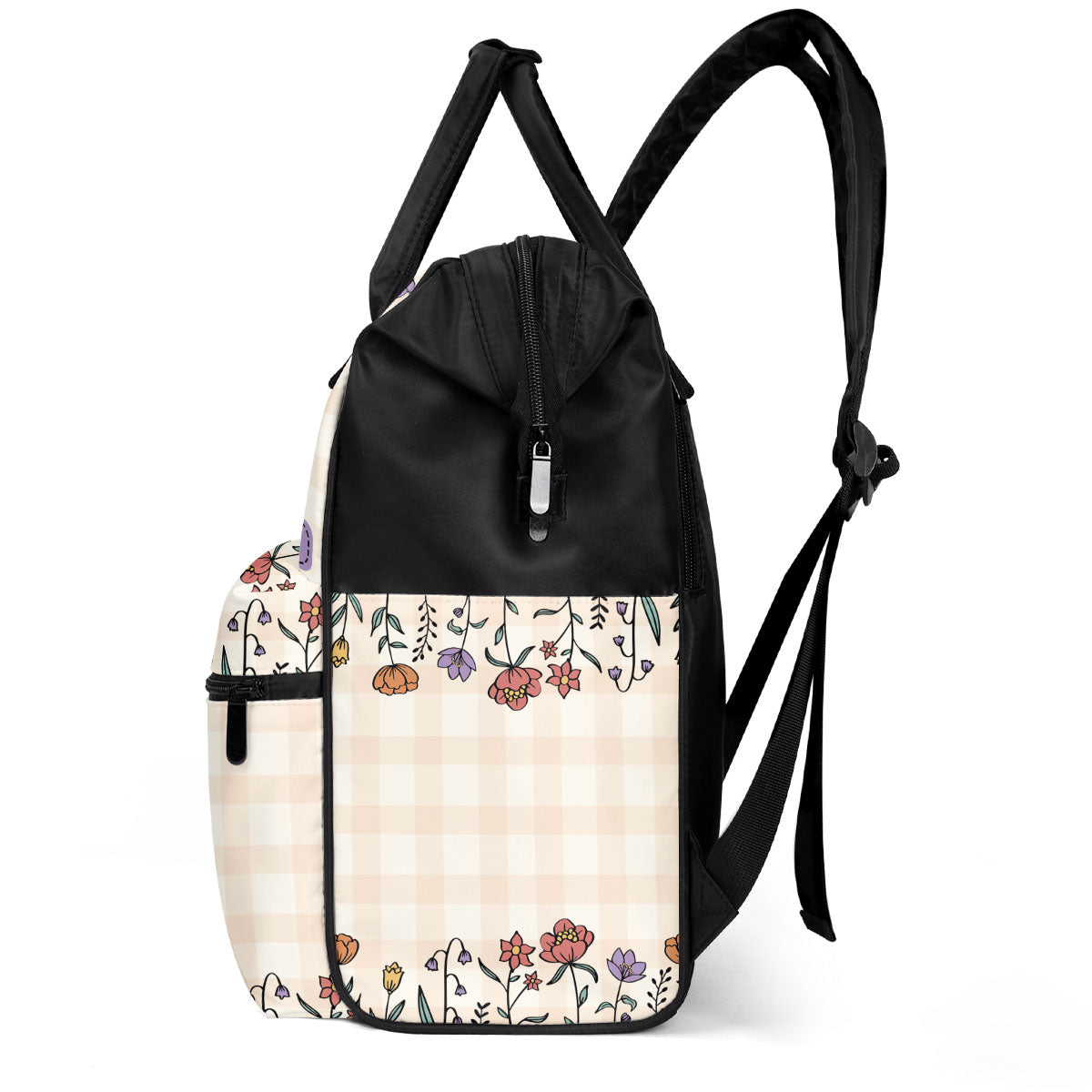 Teach Them Love Them Watch Them Grow - Personalized Duckbilled Backpack SBDBPLN1687D