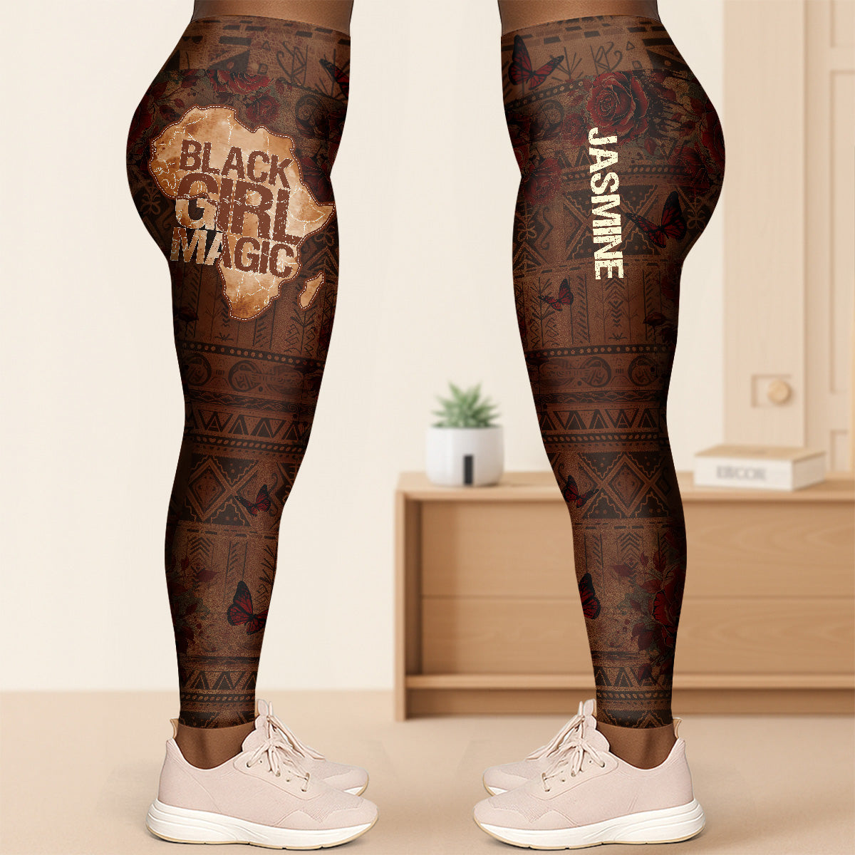 Black Girl Magic - Personalized Leggings