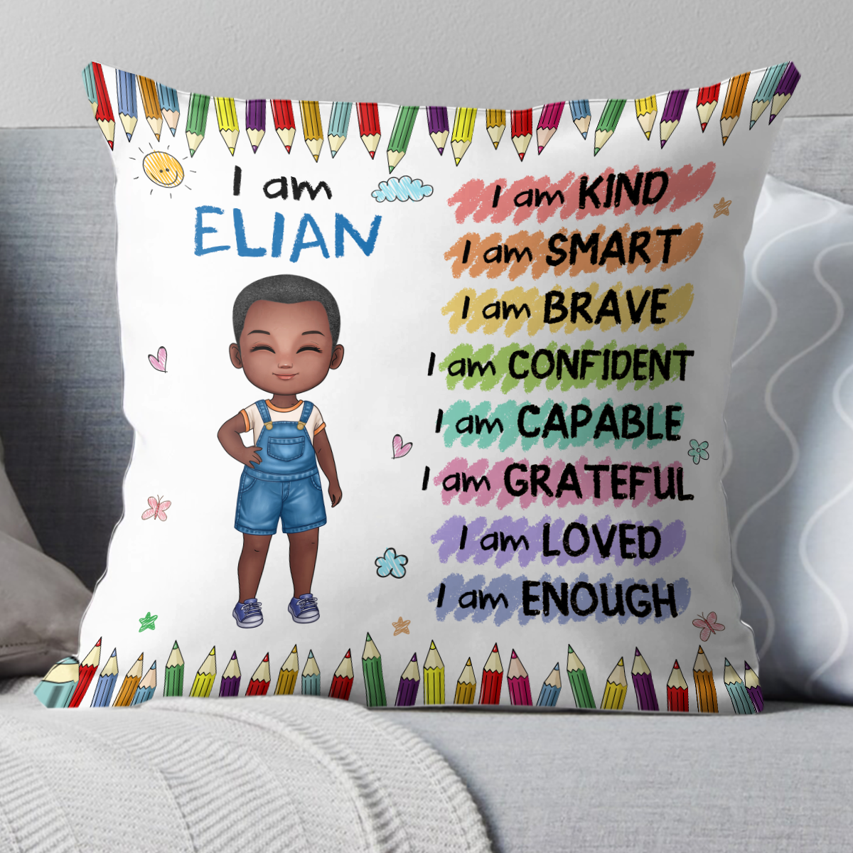 I Am - Personalized Pillow
