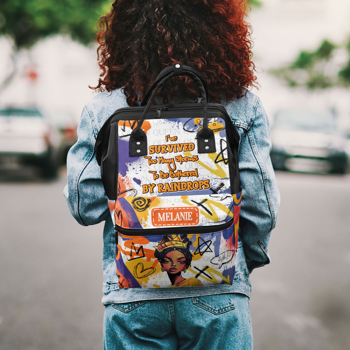 I Survived Too Many Storms - Personalized Duckbilled Backpack SBDBPLN2421M