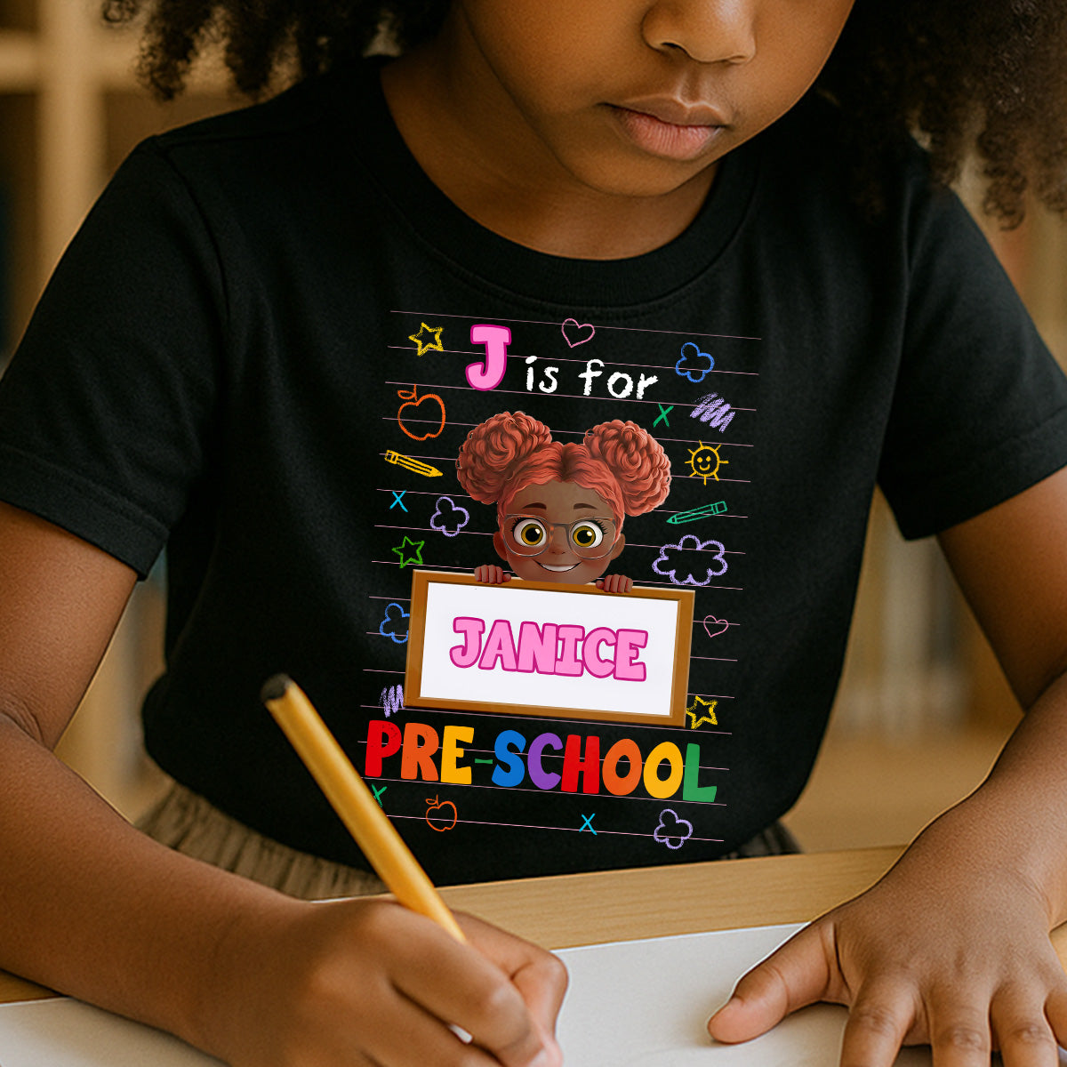 J Is For Janice - Personalized Kid T-Shirt