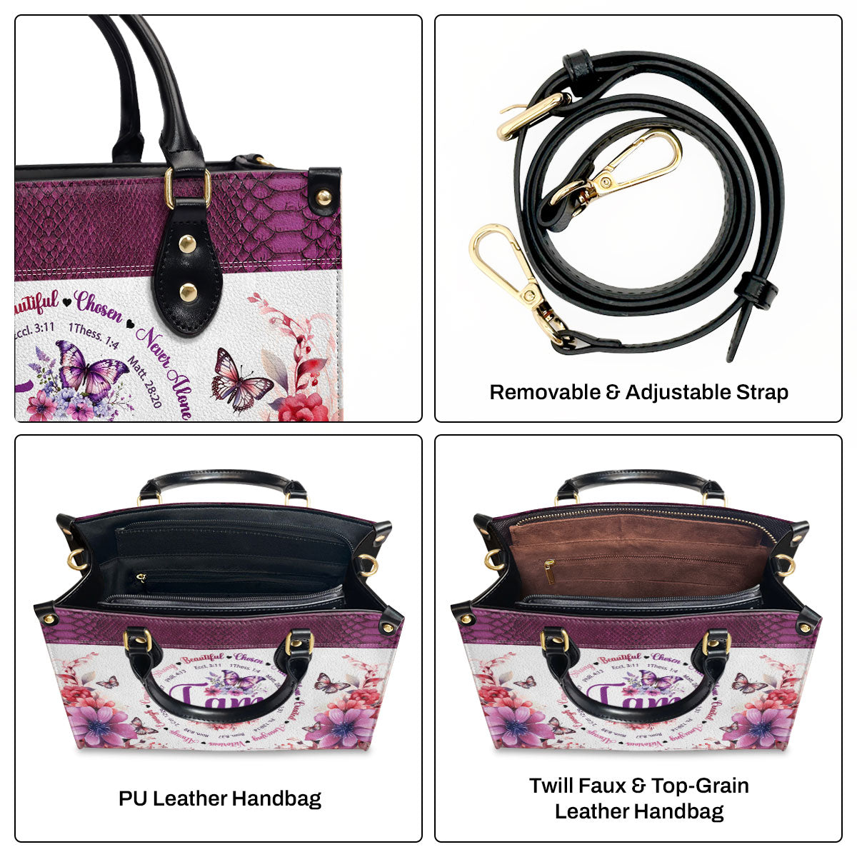I Am - Leather Handbag MB66