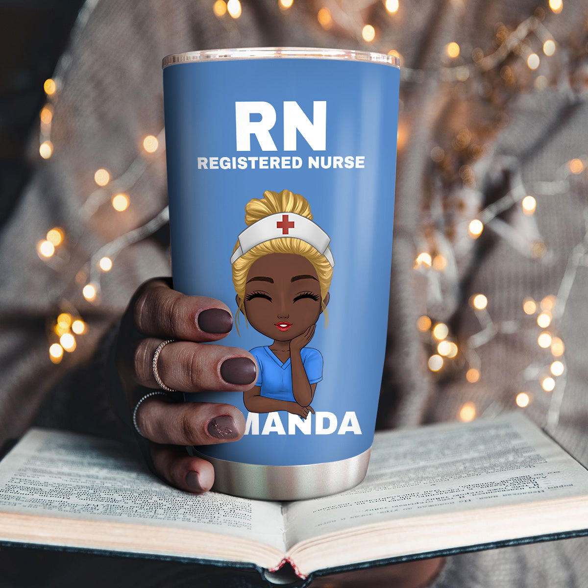 I'm A Nurse - Personalized Stainless Steel Tumbler