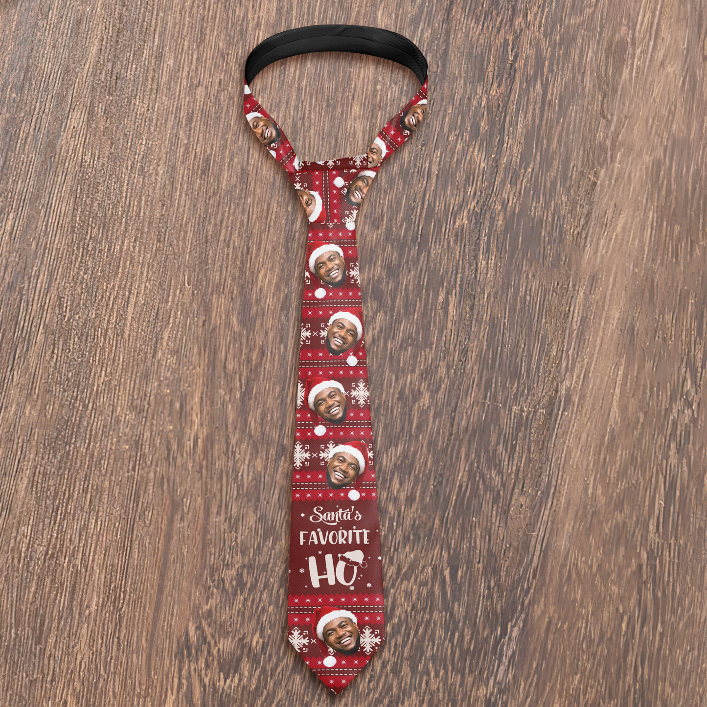 Santa Favorite  - Personalized Unisex Bandana Necktie SBUBNLM2313D