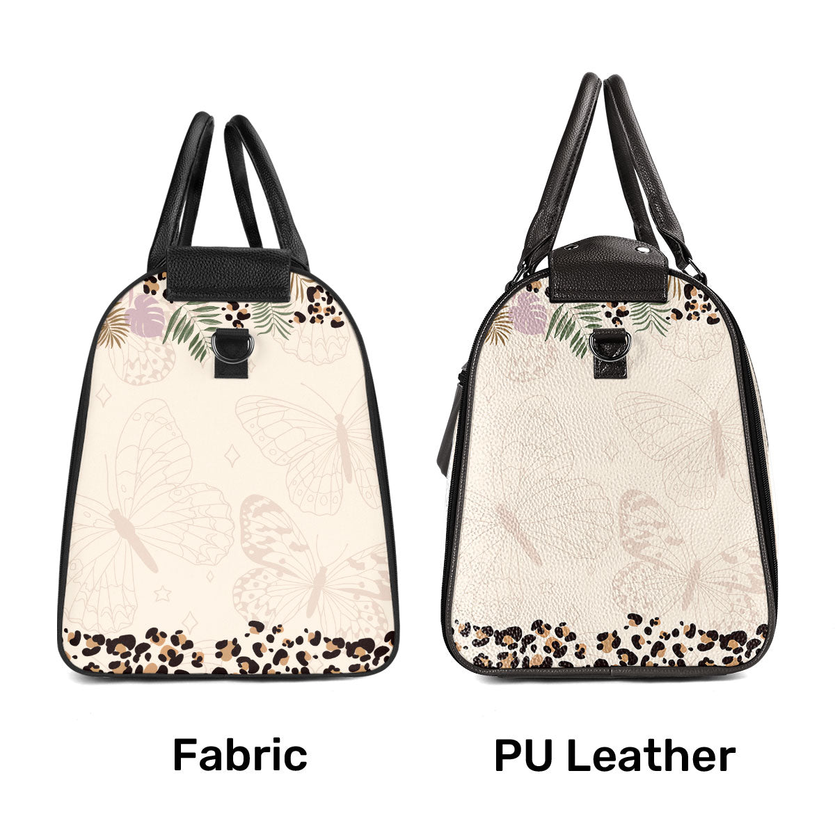 Soul Sisters - Personalized Leather Duffle Bag