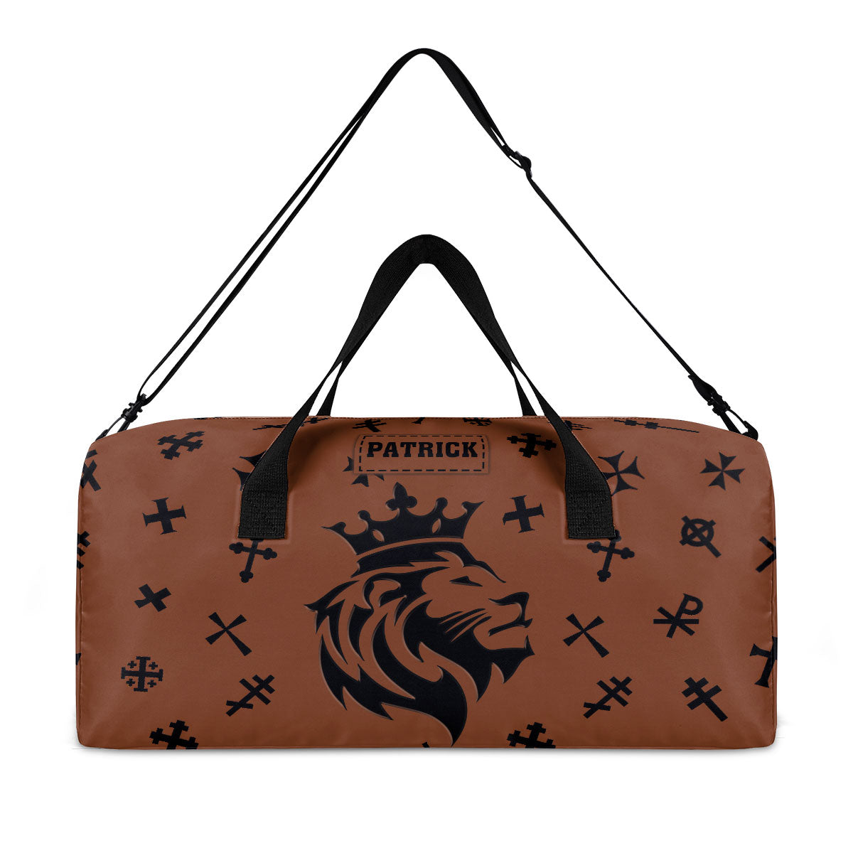 Lion -  Personalized Minimalist Duffle Bag SBMDBN51