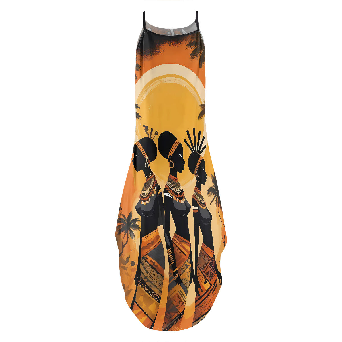 Ancestral Flame - Personalized Maxi Dress