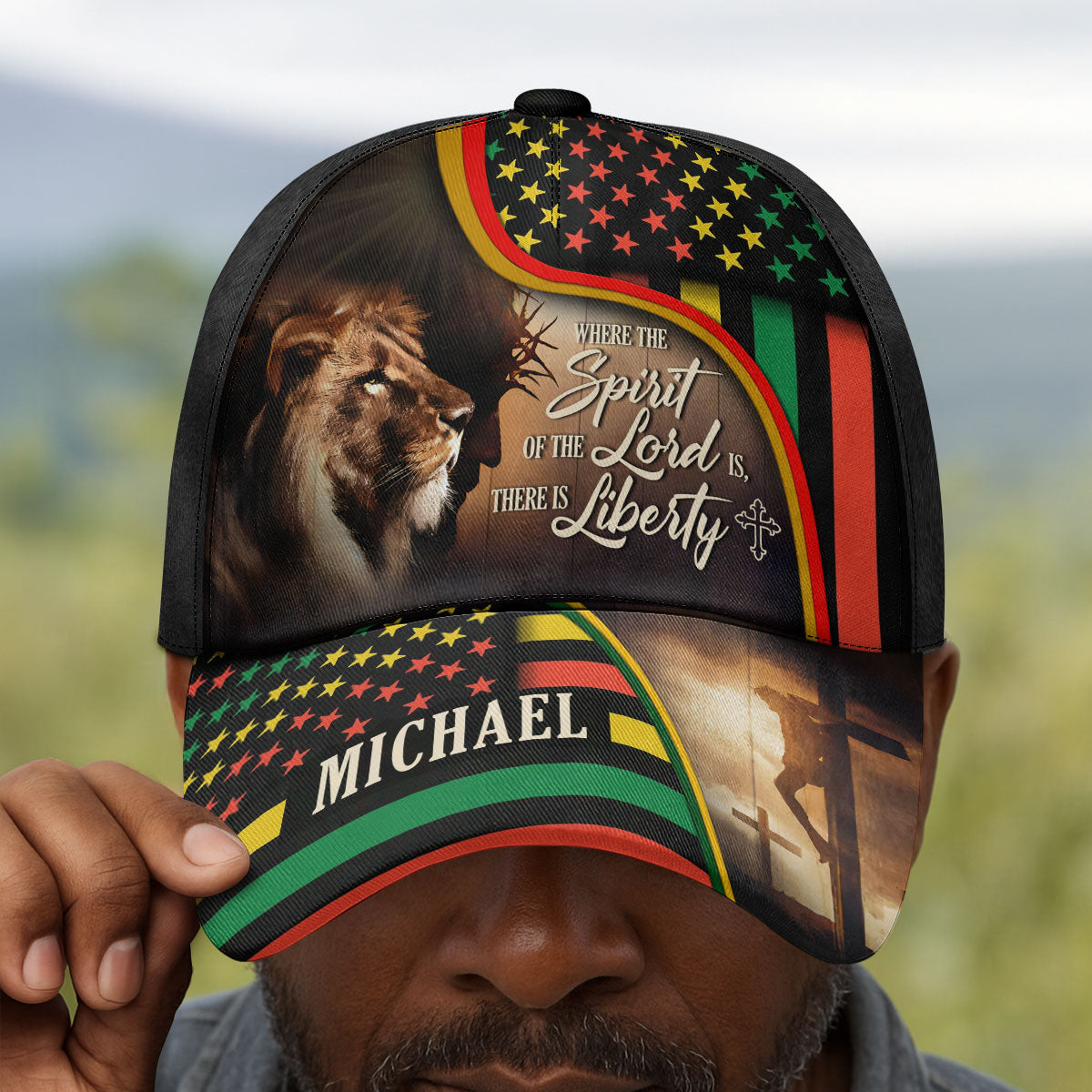 Where The Spirit Of The Lord Is There Is Liberty - Personalized Classic Cap