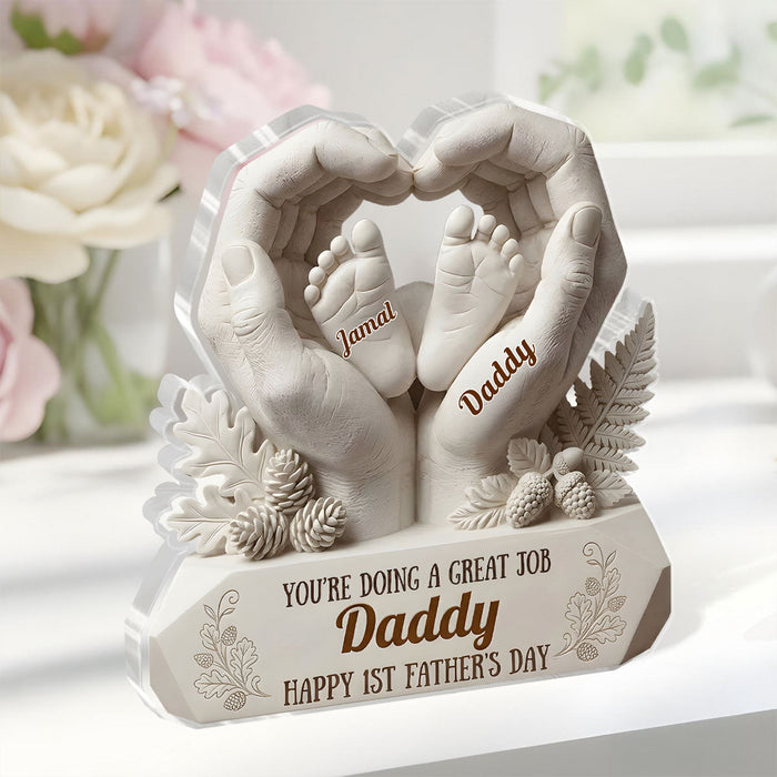 She Is Confident plaque displayed beside fresh flowers