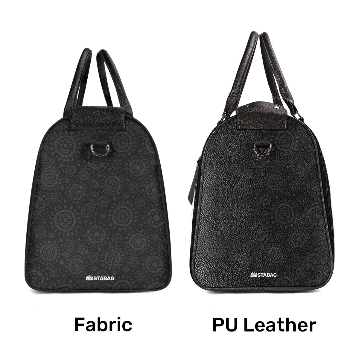 I Am - Personalized Leather Duffle Bag SB08
