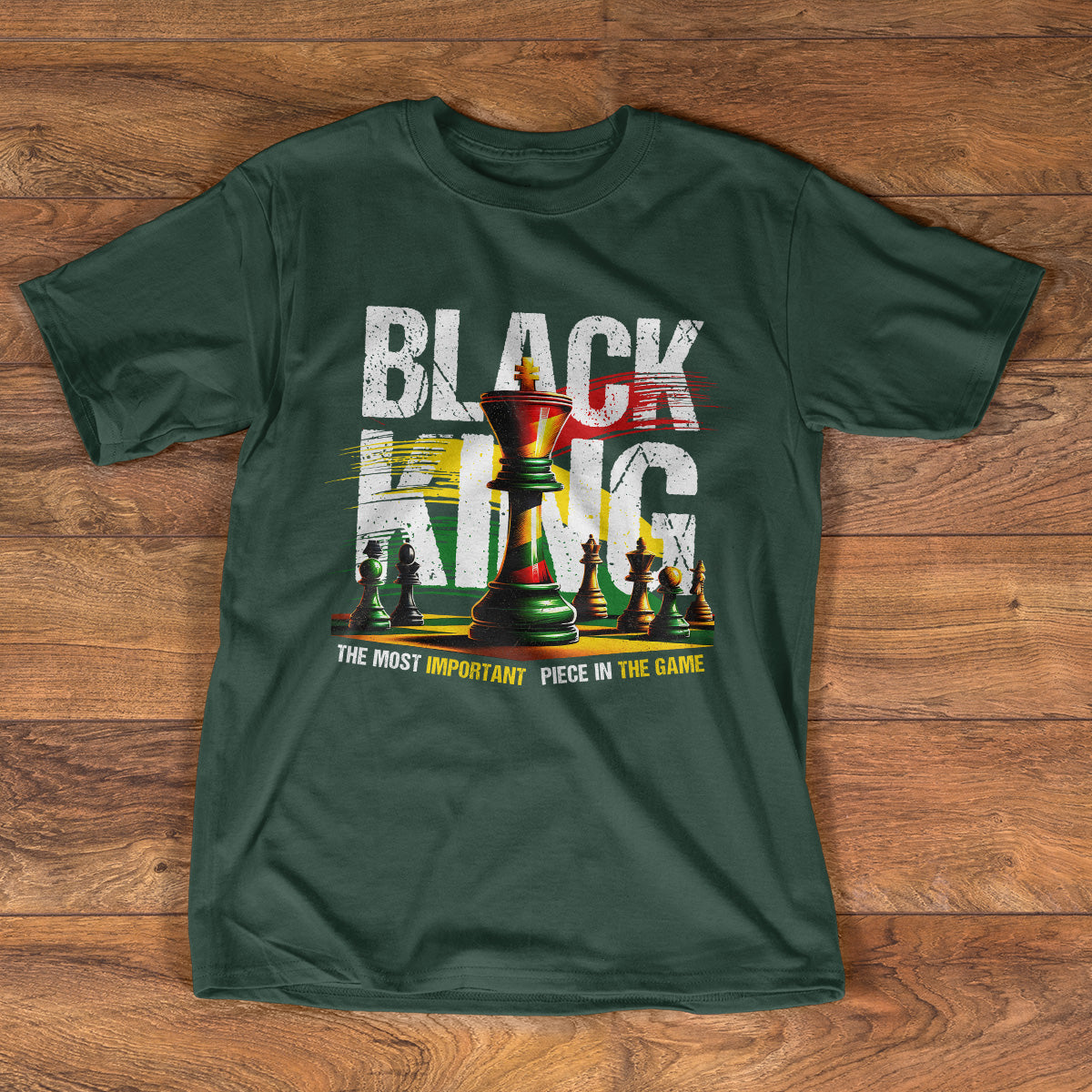 Black King And Black Queen - Personalized Unisex T-shirt