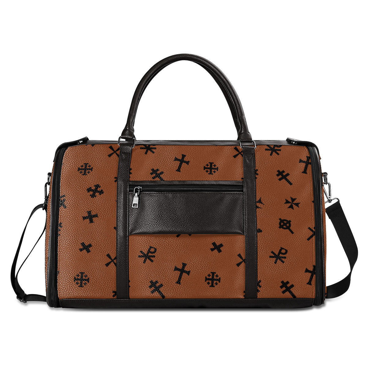 Lion - Personalized Leather Duffle Bag SBTBN51