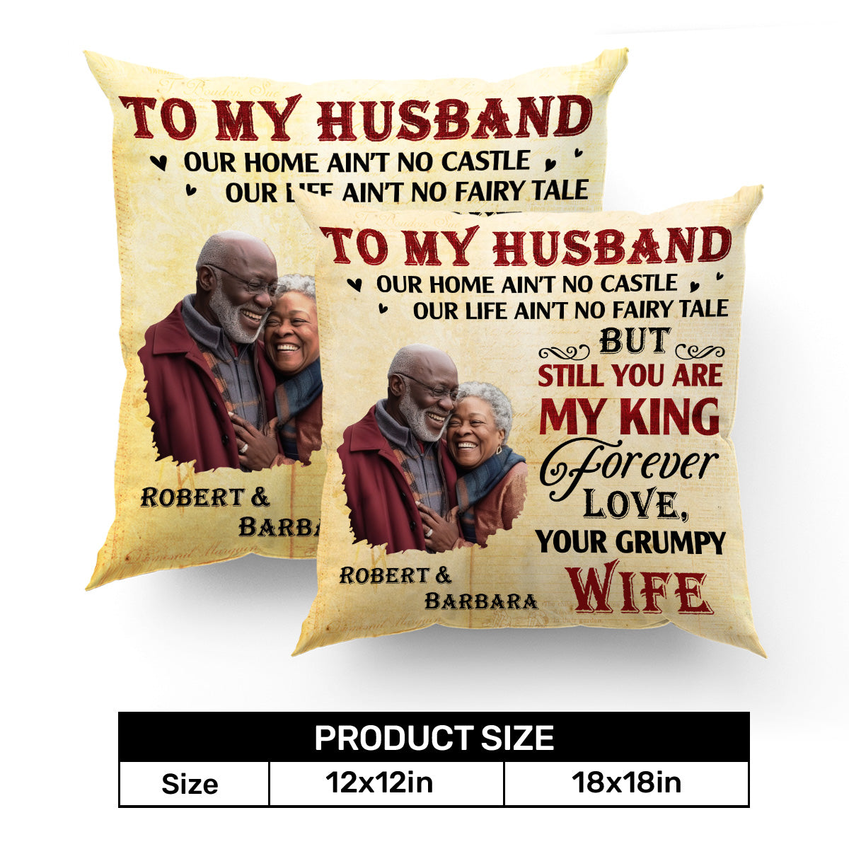 Still You Are My Queen - Personalized Pillow