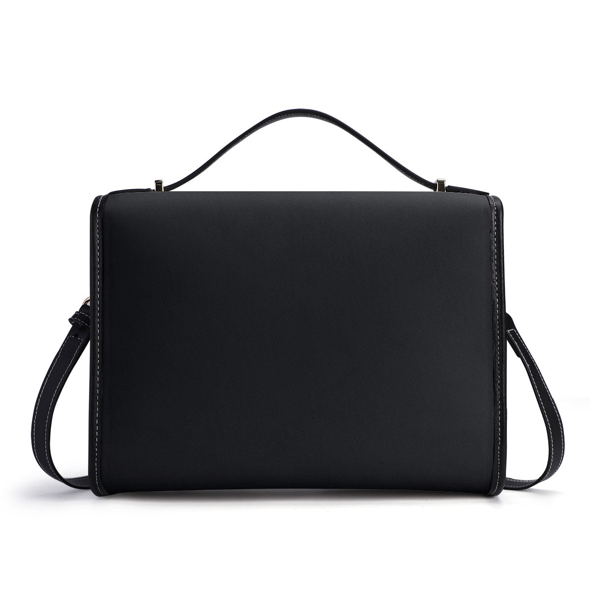 Let These Locs Do The Talking - Personalized Leather Satchel STB07