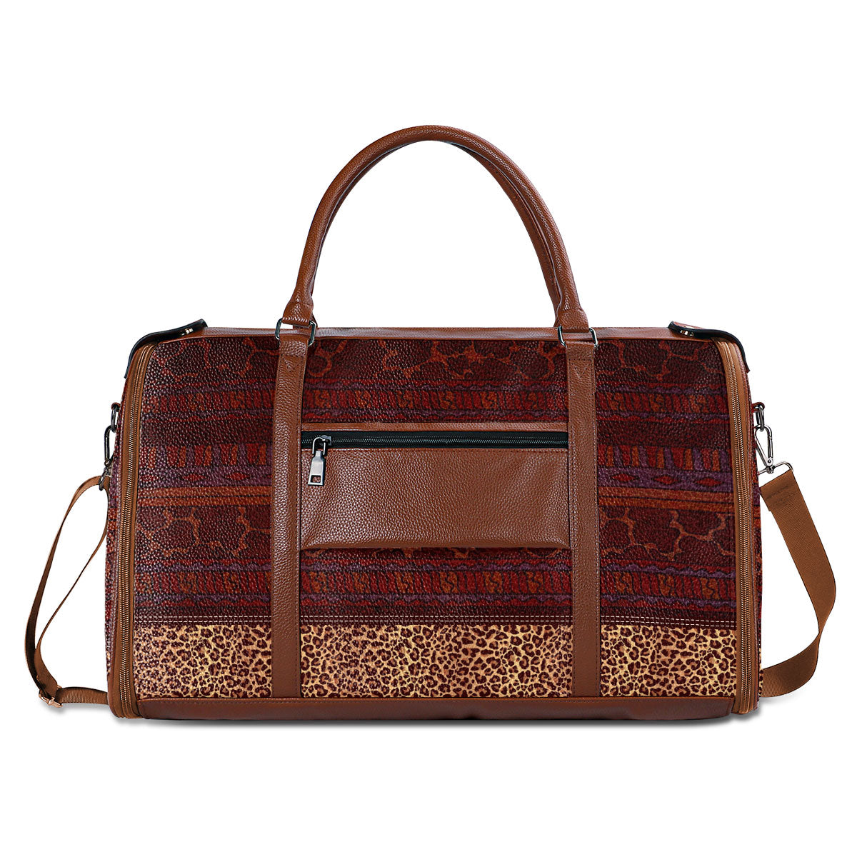 Sistas Forever - Personalized Leather Duffle Bag