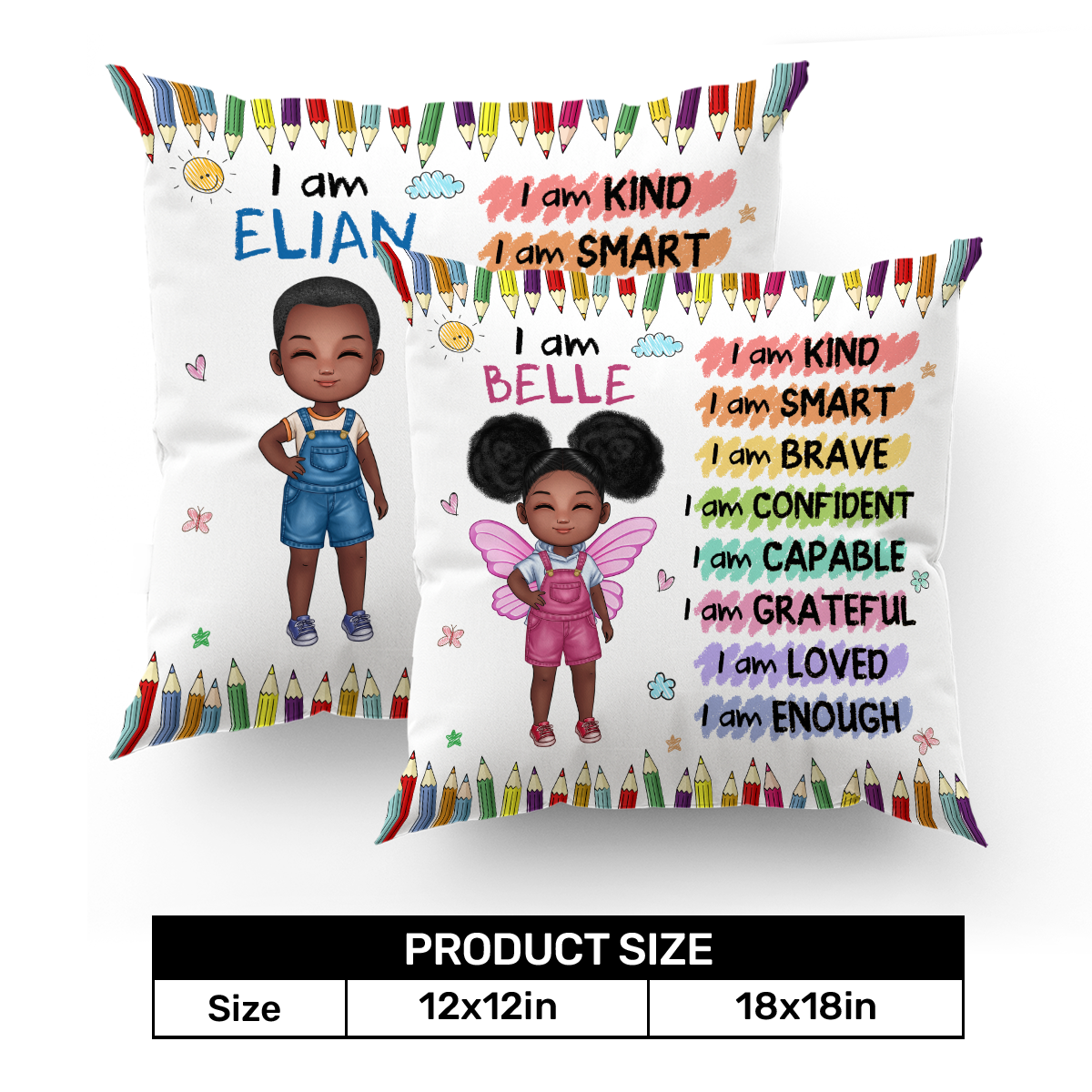 I Am - Personalized Pillow