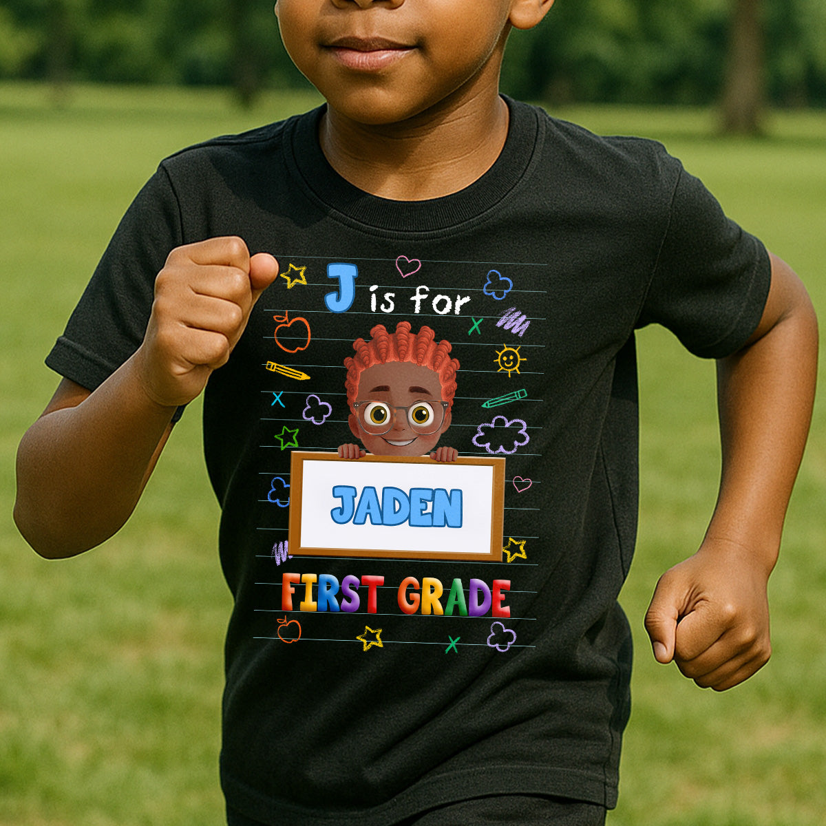 J Is For Janice - Personalized Kid T-Shirt