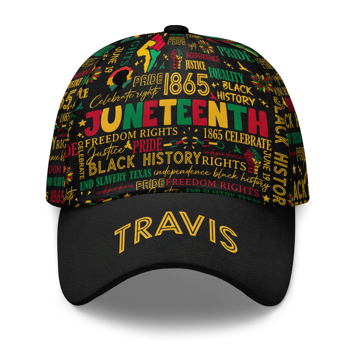 Celebrate Juneteenth Freedom Day - Personalized Classic Cap