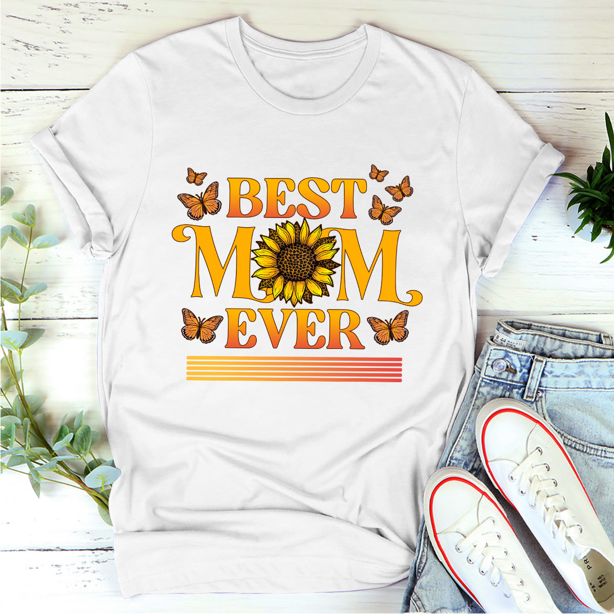 Best Mom Ever - Personalized Unisex T-shirt