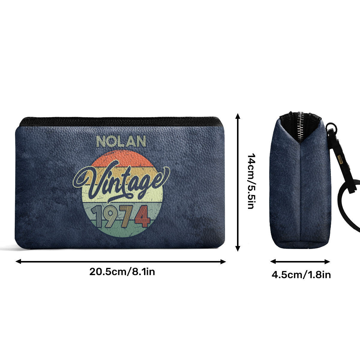 Vintage - Personalized Men Cross Body SBCBMN35