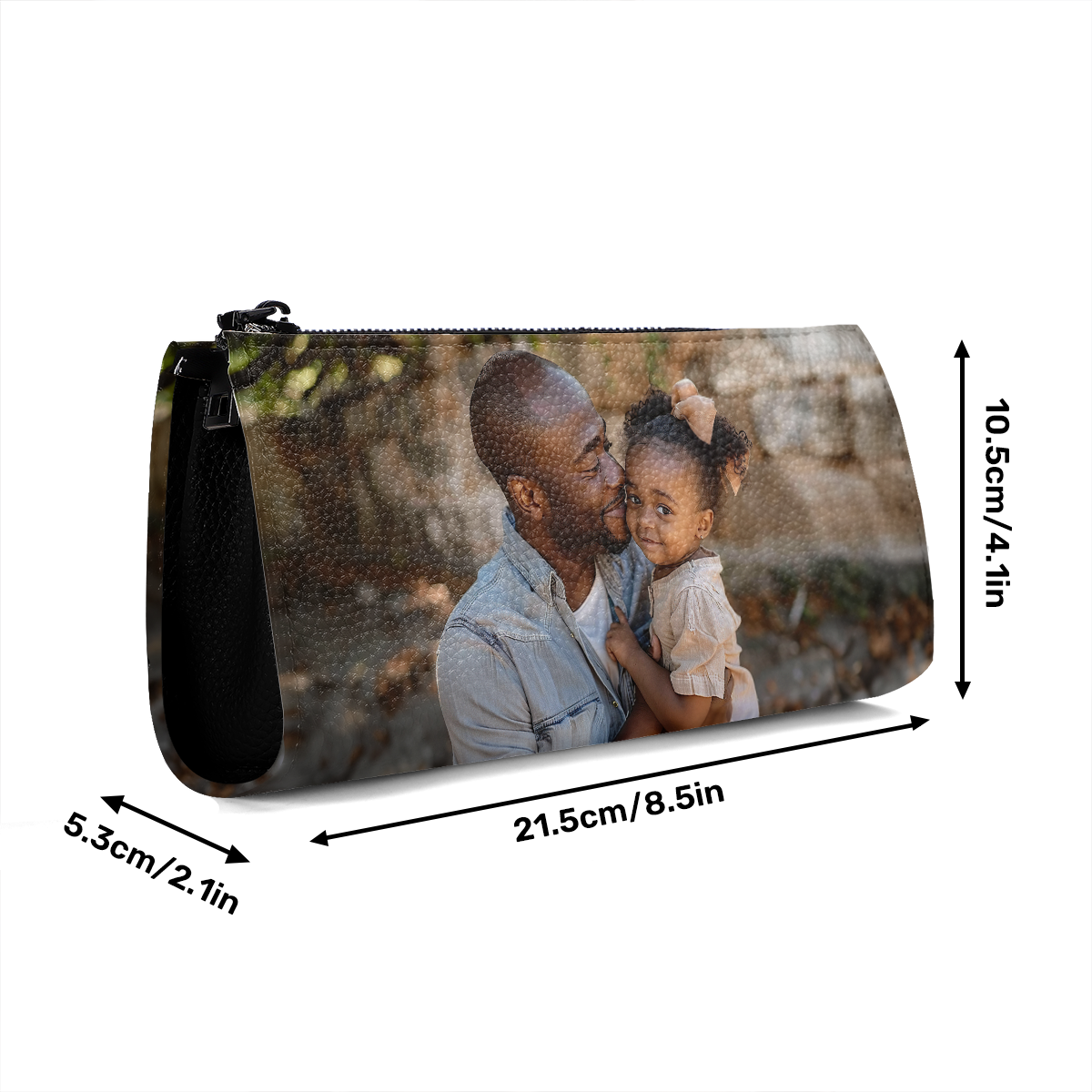 Custom Photo - Personalized Men Leather Wallet SBMLWM03