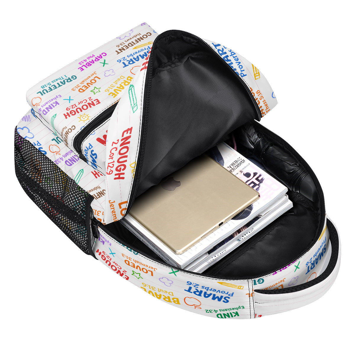 God Says I Am - Personalized Backpack