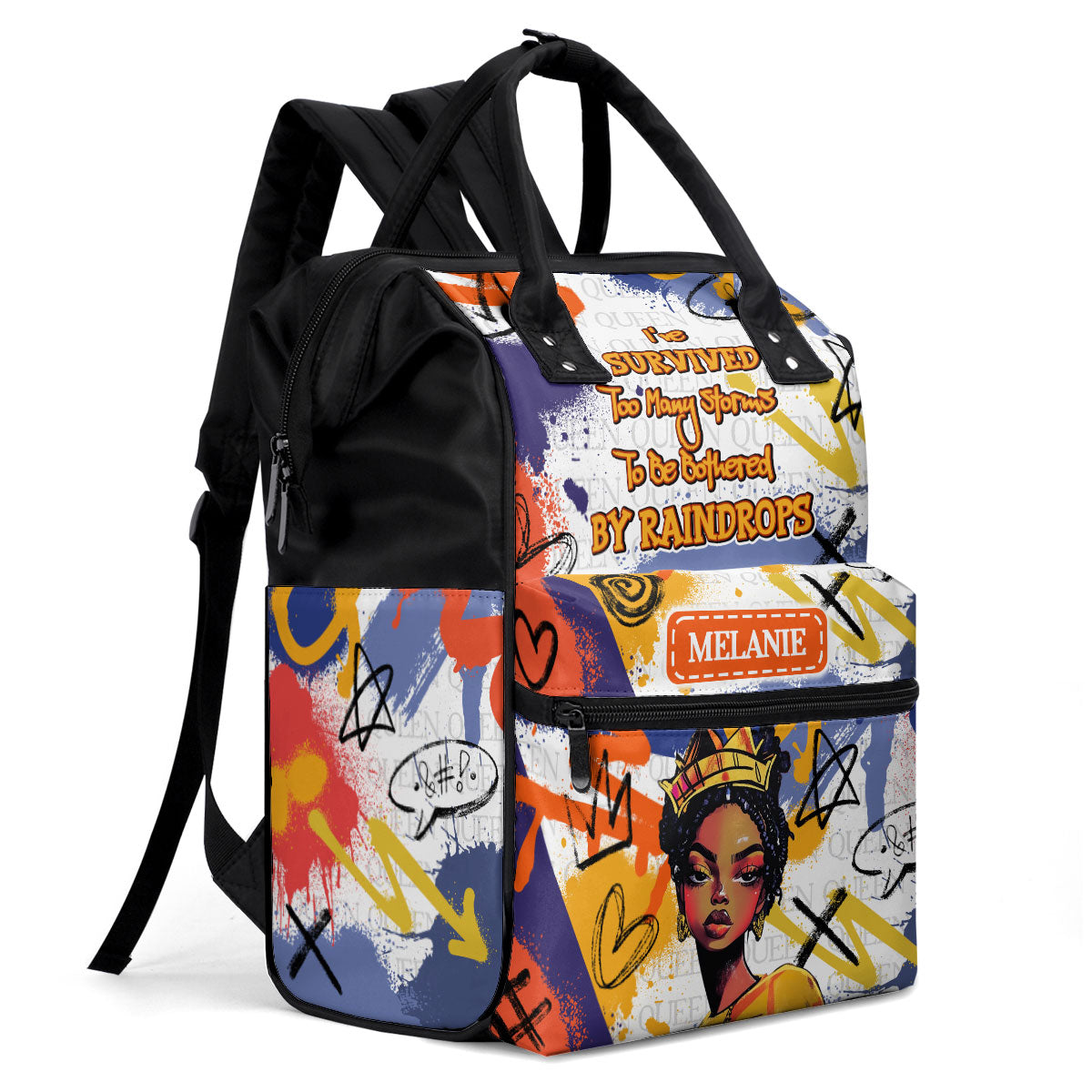 I Survived Too Many Storms - Personalized Duckbilled Backpack SBDBPLN2421M