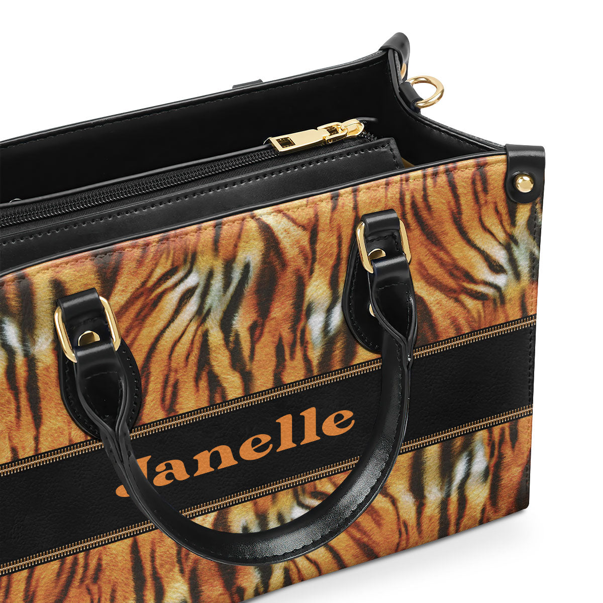 African Animal - Personalized Leather Handbag MB86