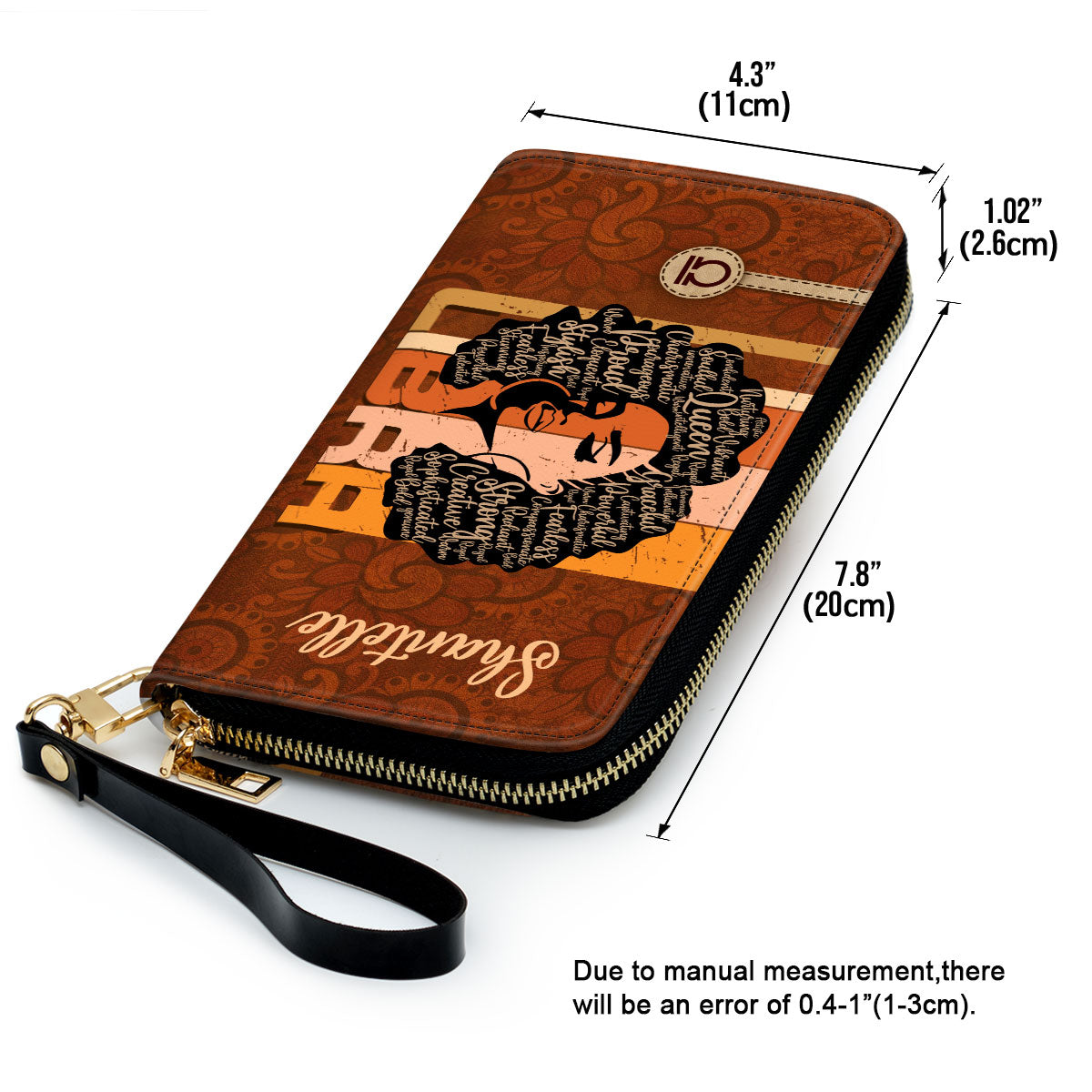 Horoscope - Personalized Leather Clutch Purse STB156