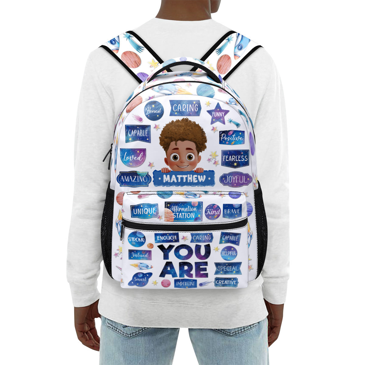 You Are - Personalized Backpack