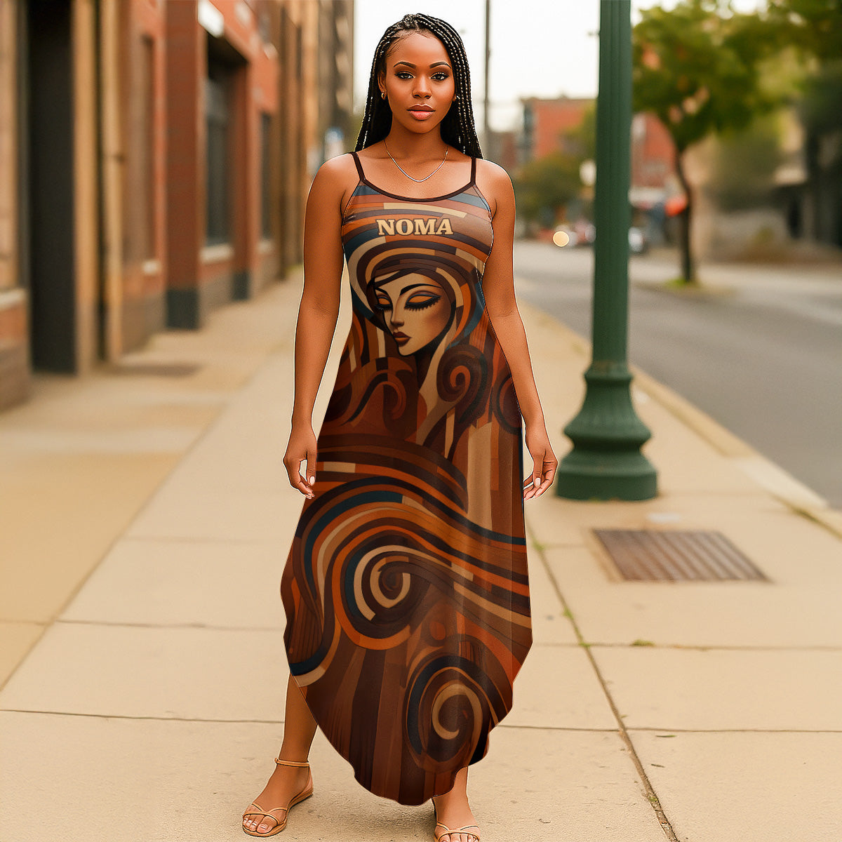 Melanin Harmony - Personalized Maxi Dress