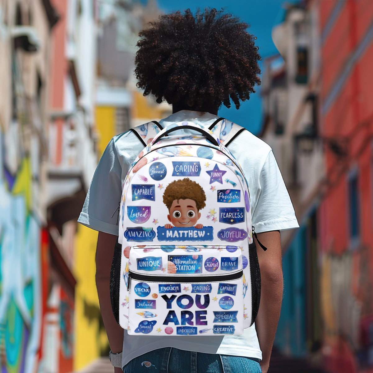 You Are - Personalized Backpack