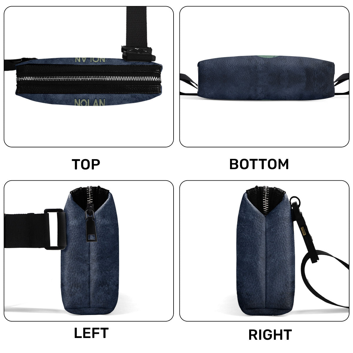 Vintage - Personalized Men Cross Body SBCBMN35