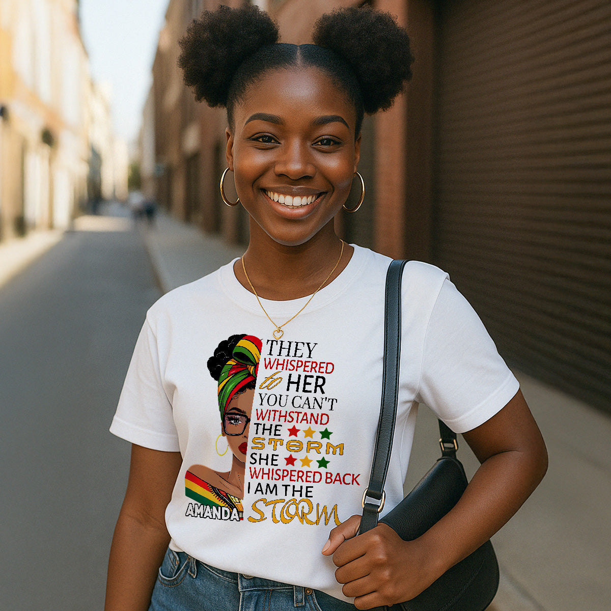 I Am The Storm - Personalized 2D Unisex T-shirt