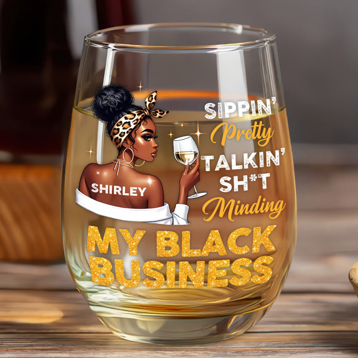 Glass for girls' night