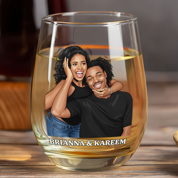 Glass for girls' night