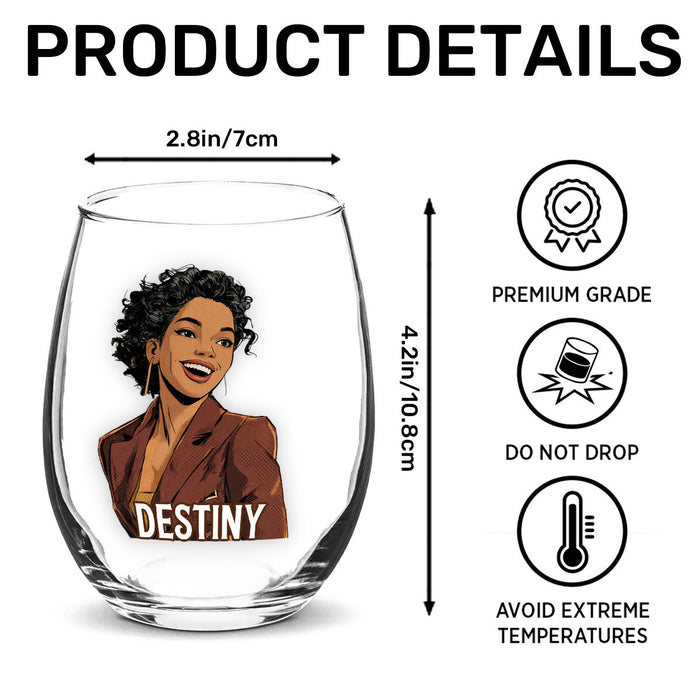 Just because gift glass