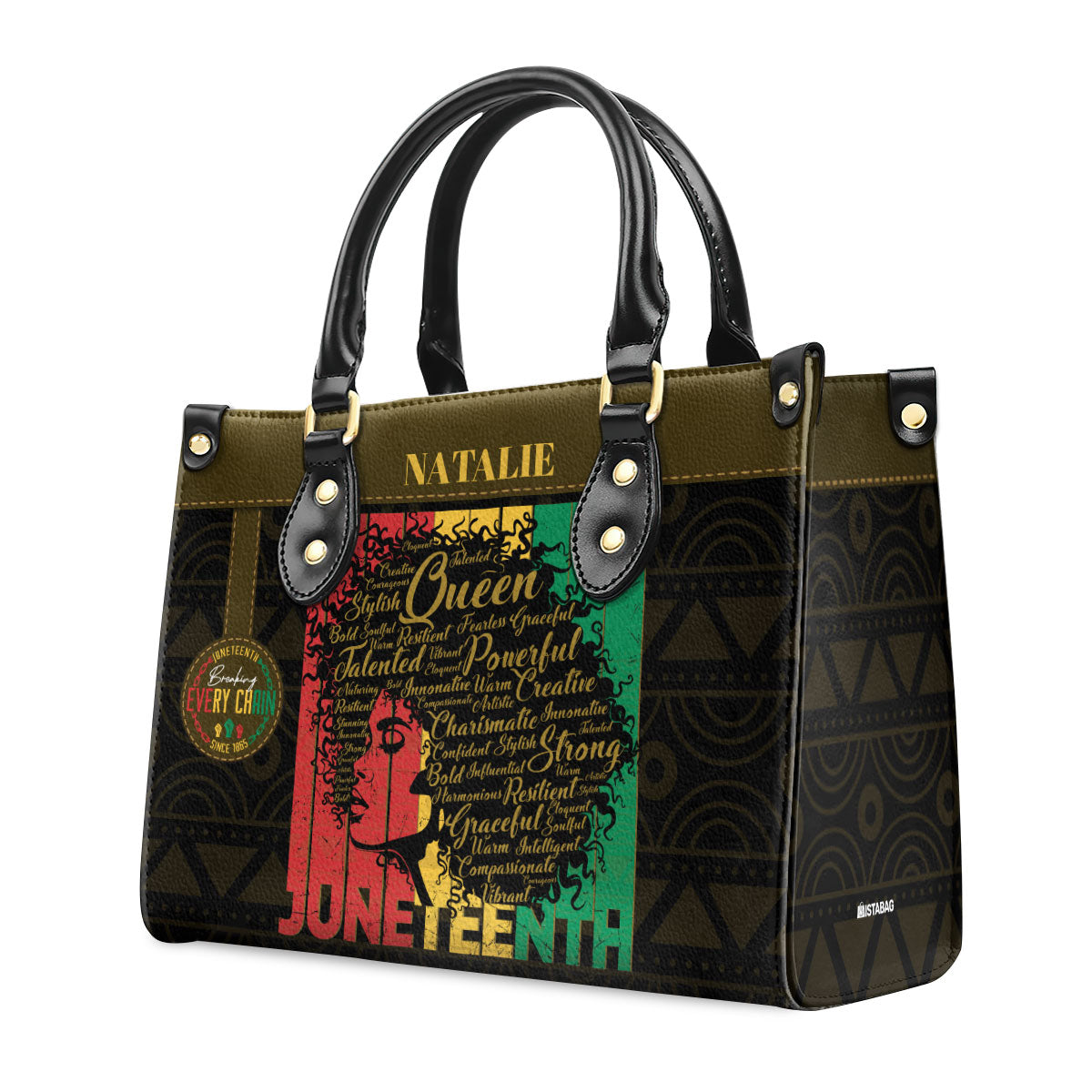 Juneteenth - Personalized Leather Handbag SBN25