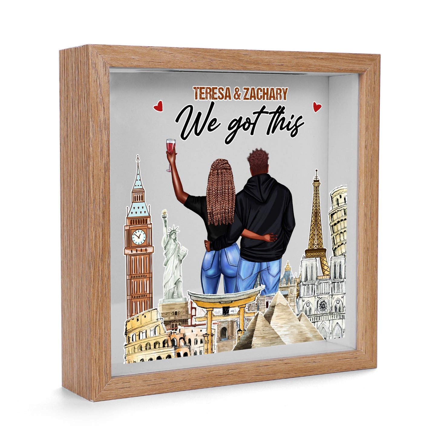 You And Me We Got This - Personalized Memory Box