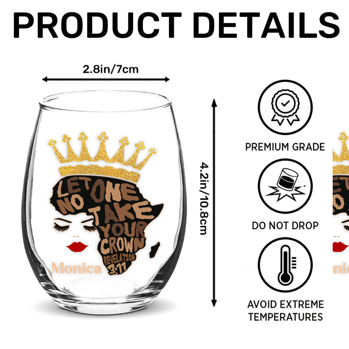 Just because gift glass