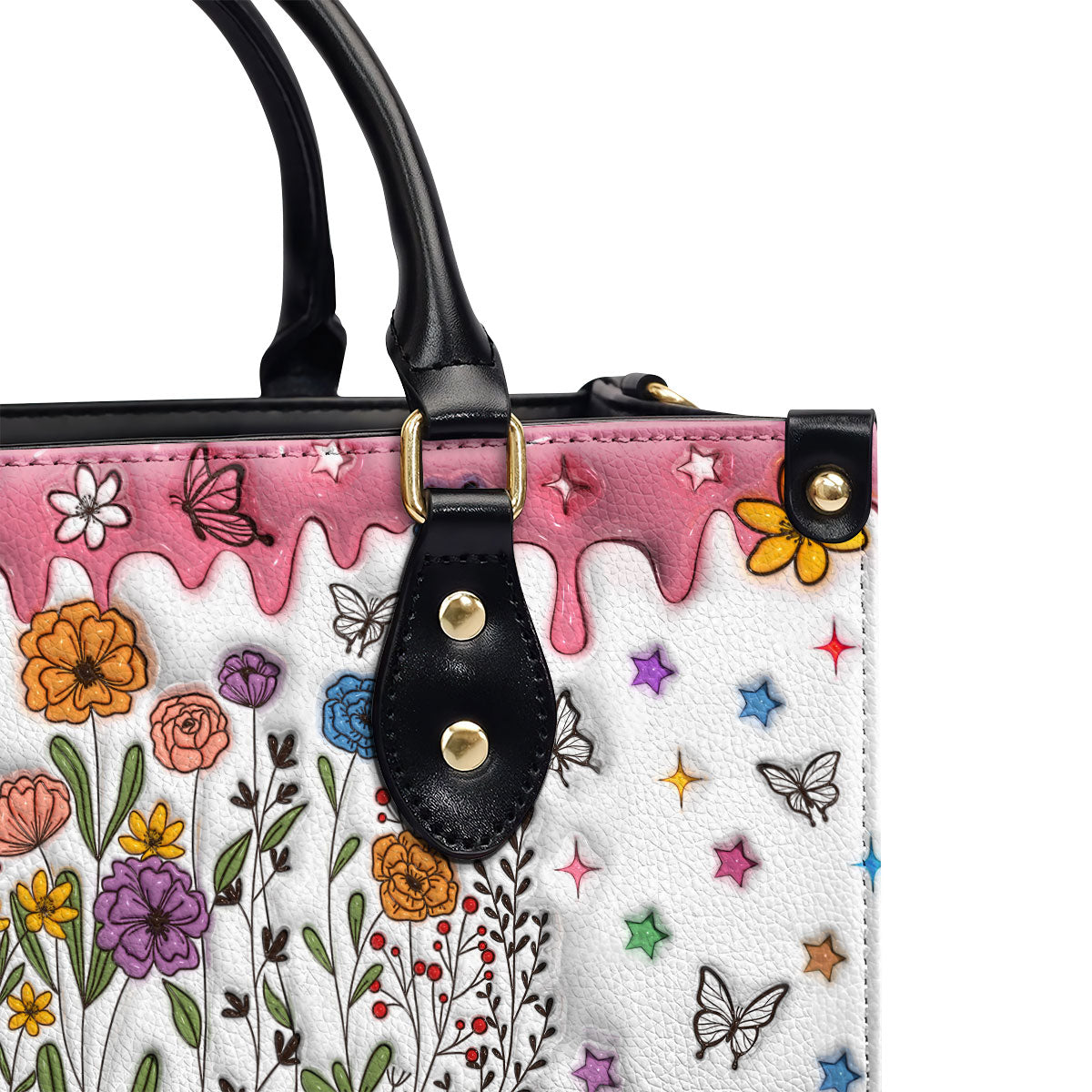 Grandma - Personalized Leather Handbag STB224