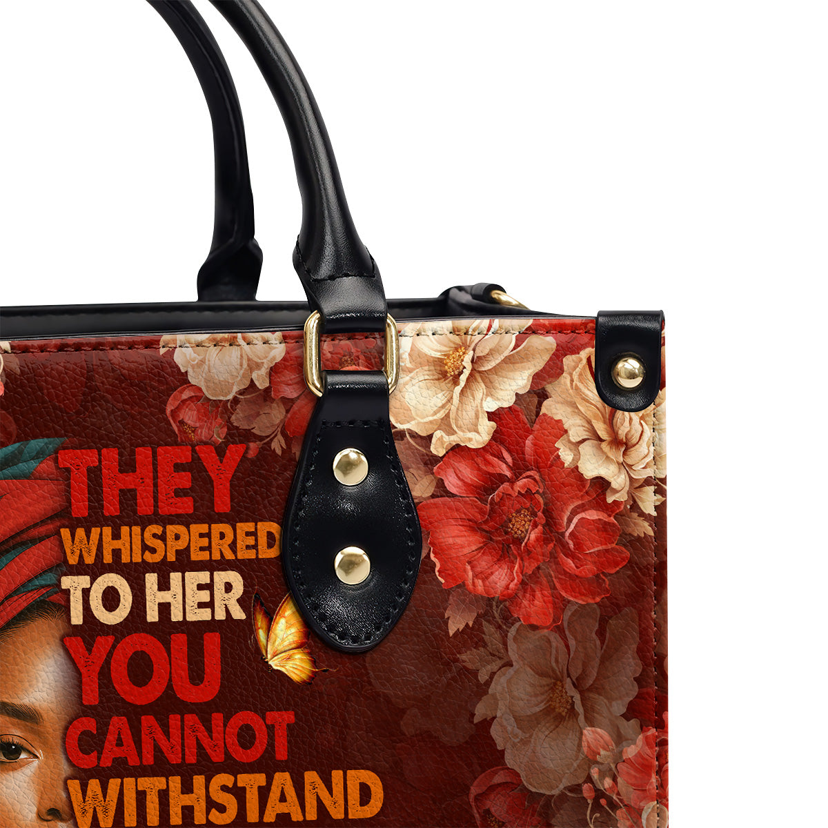 I Am The Storm - Personalized Leather Handbag